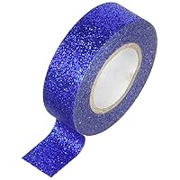 Best Creation GTS004 Glitter Tape, 15mm by 5m, Blue