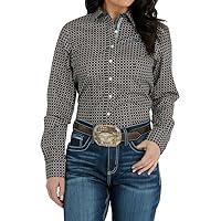 Women's Long Sleeve Button-Down Western Shirt
