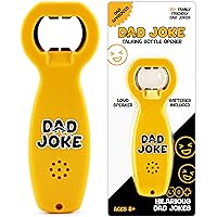 Talking Dad Joke Bottle Opener | Fun Unique Gift for Dad | Over 30 Jokes | Stocking Stuffer
