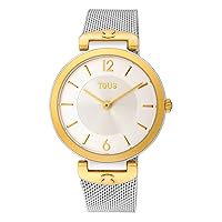 TOUS S-Mesh Stainless Steel IPG Watch, Multicoloured, Bracelet