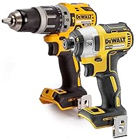 Dewalt DCF887 18V Brushless Impact Driver with DCD796N Combi Drill Twin Pack