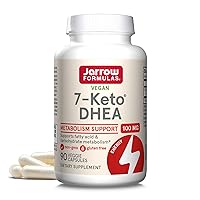 7-Keto DHEA 100 mg - Up to 90 Servings (Veggie Caps) Dietary Supplement - Carbohydrate Metabolism Support - Non-GMO - Gluten Free - Vegan