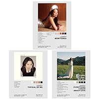 Generic La-ufey album cover limited edition poster bedroom decoration office decoration gift Setof 3 (8x10) inches (Unframed)