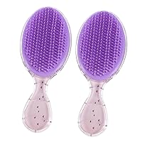 minkissy 2 Pcs Comb Girl Hair Brush Decorative Hair Detangling Brush Detangling Hair Brush Hair Brush for