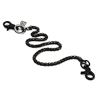 Spiral With 3 Clasp Stainless Steel Wallet Chain (17