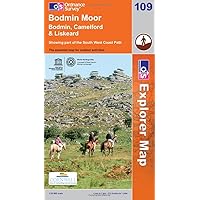 Bodmin Moor (Explorer Maps) 109 1:25k Bodmin Moor (Explorer Maps) 109 1:25k Map