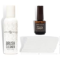 3 in 1 Bundle with Brush Cleaner, A+ Top Coat and Towelettes