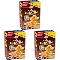 Betty Crocker Au Gratin Potatoes, Made with Real Cheese, Twin Pack, 8.8 oz. (Pack of 3)