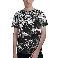 Morbid Angel T Shirt Men's Novelty Tee Summer Exercise Crew Neck Short Sleeves Tshirt