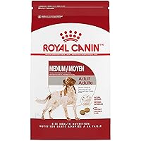 Royal Canin Medium Breed Adult Dry Dog Food, 17 lb bag