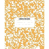 Yellow/ Orange Composition Book
