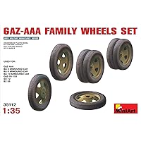 Mini Art Plastics Gaz-AAA Family Wheels Set