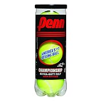 Penn Championship High Altitude Tennis Balls - Extra Duty Felt Pressurized Tennis Balls