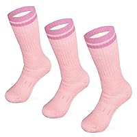 MERIWOOL Merino Wool Hiking Socks for Men and Women – 3 Pairs Midweight Cushioned – Warm n Breathable