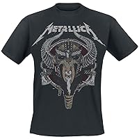 Metallica Men's Viking Slim Fit T-Shirt Black