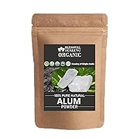 Organic Alum Powder 100% Pure Natural 100 Gram / 3.52 oz