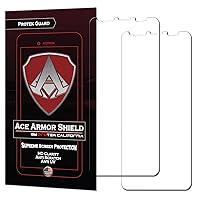 Samsung Galaxy S9 Plus (2-Pack) Ace Armor Shield CASE Friendly Screen Protector Clear Bubble Free Shield with Free Lifetime Replacement