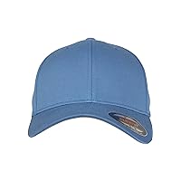 Flexfit Unisex Wooly Combed Baseball Cap, blue (Slate Blue), xxl