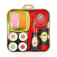 Jouets Ecoiffier - 909 - Sushi Tray - Imitation Food for Children - from 18 Months - Made in France