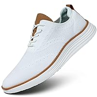 Mens Oxfords Lace-Up Lightweight Casual Walking Shoes Fashion Sneakers Walking Shoes
