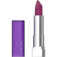 Color Sensational Lipstick, Lip Makeup, Matte Finish, Hydrating Lipstick, Nude, Pink, Red, Plum Lip Color, Berry Bossy, 0.15 oz; (Packaging May Vary)
