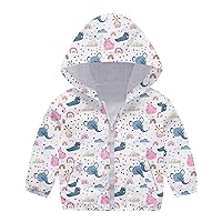 5t Boys Outerwear Zipper Kids Windproof Coat Hooded Autumn Toddler Baby Print Boys Coat&jacket Joint Baby Coat
