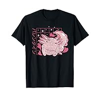 Axolotl Valentines Day Japanese Anime Axolotl Valentines T-Shirt