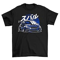 Subie Generation Cars T-Shirt | Adult Mechanic Japanese Racing Short Sleeve Shirts Gift for Car Lovers Automotive Enthusiasts