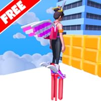 Princess High Heel Fashion Master Long Shoe Race Tower Heels Runner Girls Makeup 3D Game: Giant Stack Heels Rush Bridge Clash Girl Makeover Catwalk Games