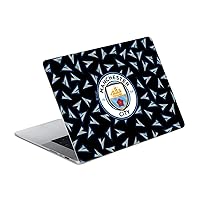 Head Case Designs Officially Licensed Manchester City Man City FC Geometric Pattern Art Vinyl Sticker Skin Decal Cover Compatible with MacBook Pro 14