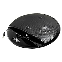 SMPS-125 Portable Stereo Speaker For iPod/iPhone, MP3, Tablet, and Smartphone Black