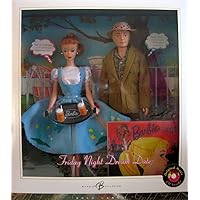 Barbie Friday Night Dream Date Barbie & Ken Doll Giftset w CD - Gold Label Reproduction Collector (2006)