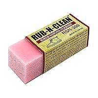 LION RUB-N-CLEAN Suede Nubuck Cleaning Eraser, 4 ea./pack (RSN-300-4P)