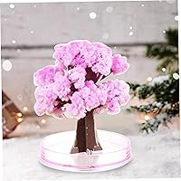 Naisicore Crystal Growing Kit, 9.2inch Cherry Tree Crystal Growing Kits for Kids 9-12, Magic Growing Paper Tree Ornament, Kids Crystal Growing Kit for Science Learning