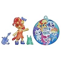 My Little Pony Smashin’ Fashion Sunset Shimmer Set - 3-Inch Poseable Figure with Fashion Accessories and Surprise Toy Unboxing, 9 Pieces