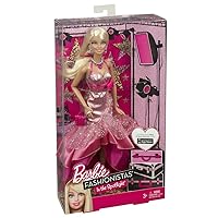 Barbie Fashionistas in The Spotlight Gown Doll, Pink