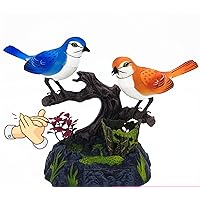 Source Voice Controlled Bird Manufacturer Interesting Imitation Bird Toys can Sing and Move Fake Birds Children's Electric Induction HL513B