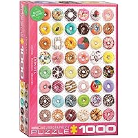 EuroGraphics Donuts Jigsaw Puzzle (1000-Piece) (6000-0585) , Pink