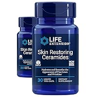Life Extension Skin Restoring Ceramides, 30 Count (Pack of 2)