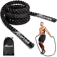 Jump Rope, Weighted Jump Ropes for Men women, 2.8lb 3lb 5lb Heavy Skipping Rope for Exercise, Adult Jumpropes for Home Workout, Improve Strength and Building Muscle,Total Body Workout Equipment