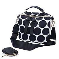 Splashproof Nylon Crossbody Bag for Women Anti-theft Camo Purse Shopping Tote Bag Lightweight Shoulder Bag
