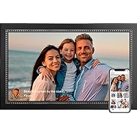 Digital Picture Frame 15.6 Inch Large Digital Photo Frame with 1920 * 1080 IPS Full HD Touchscreen, Humblestead 32GB WiFi Smart Frame Share Photos and Videos via AiMOR App, Wall Mountable