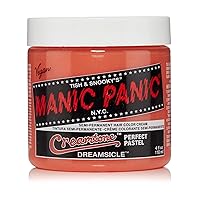 Dreamsicle Hair Dye – Creamtone Perfect Pastel - Semi-Permanent Hair Color - Creamy, Pastel Orange Dye With Warm Undertones - Vegan, PPD & Ammonia-Free - For Coloring Hair on Women & Men