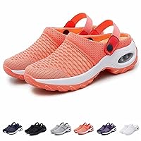 Orthopedic Cushion Support Pressure Footwear - Women's Clogs with Air Cushion Support to Reduce Back, Knee Pressure