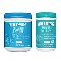 Vital Proteins Collagen Peptides Powder, Unflavored & Marine
