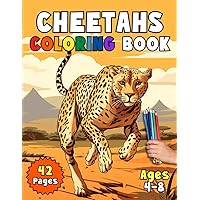 Cheetah Coloring Book: Unleash Your Inner Speedster With Colorful Cheetahs (Children's Coloring Book) Cheetah Coloring Book: Unleash Your Inner Speedster With Colorful Cheetahs (Children's Coloring Book) Paperback