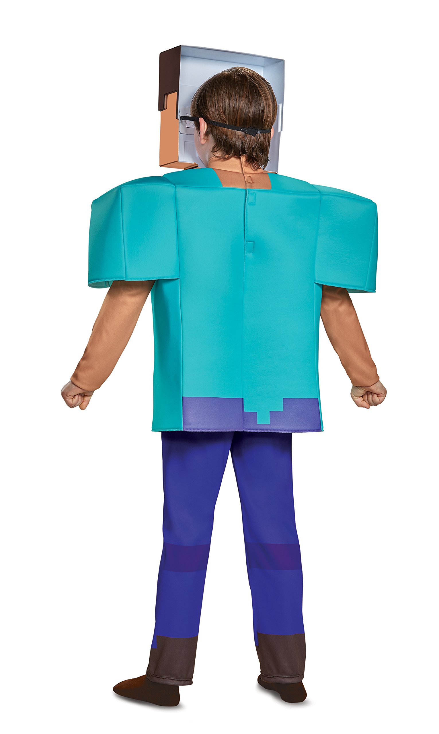 Steve Deluxe Minecraft Costume, Multicolor, Small (4-6)