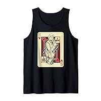 Star Wars Valentine's Day Han Solo Playing Card Tank Top