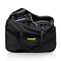 HUNTVP Folding Bike Bag Bike Travel Bag Case Box Thick Bicycle Folding Carry Bag Pouch,Bike Transport Case for Air Travel