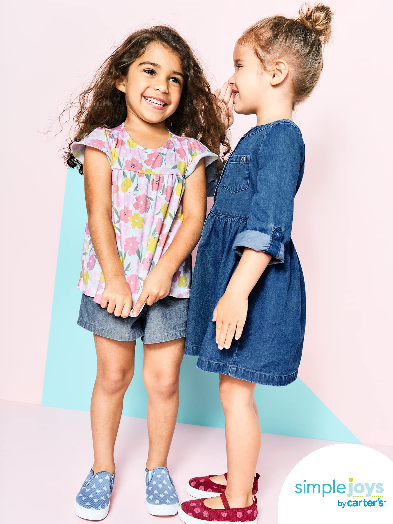 Simple Joys by Carter's Toddlers and Baby Girls' 3-Piece Playwear Set
